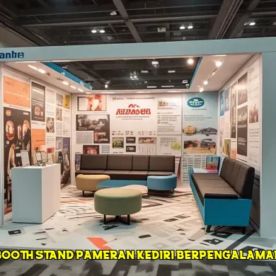 booth stand pameran kediri berpengalaman